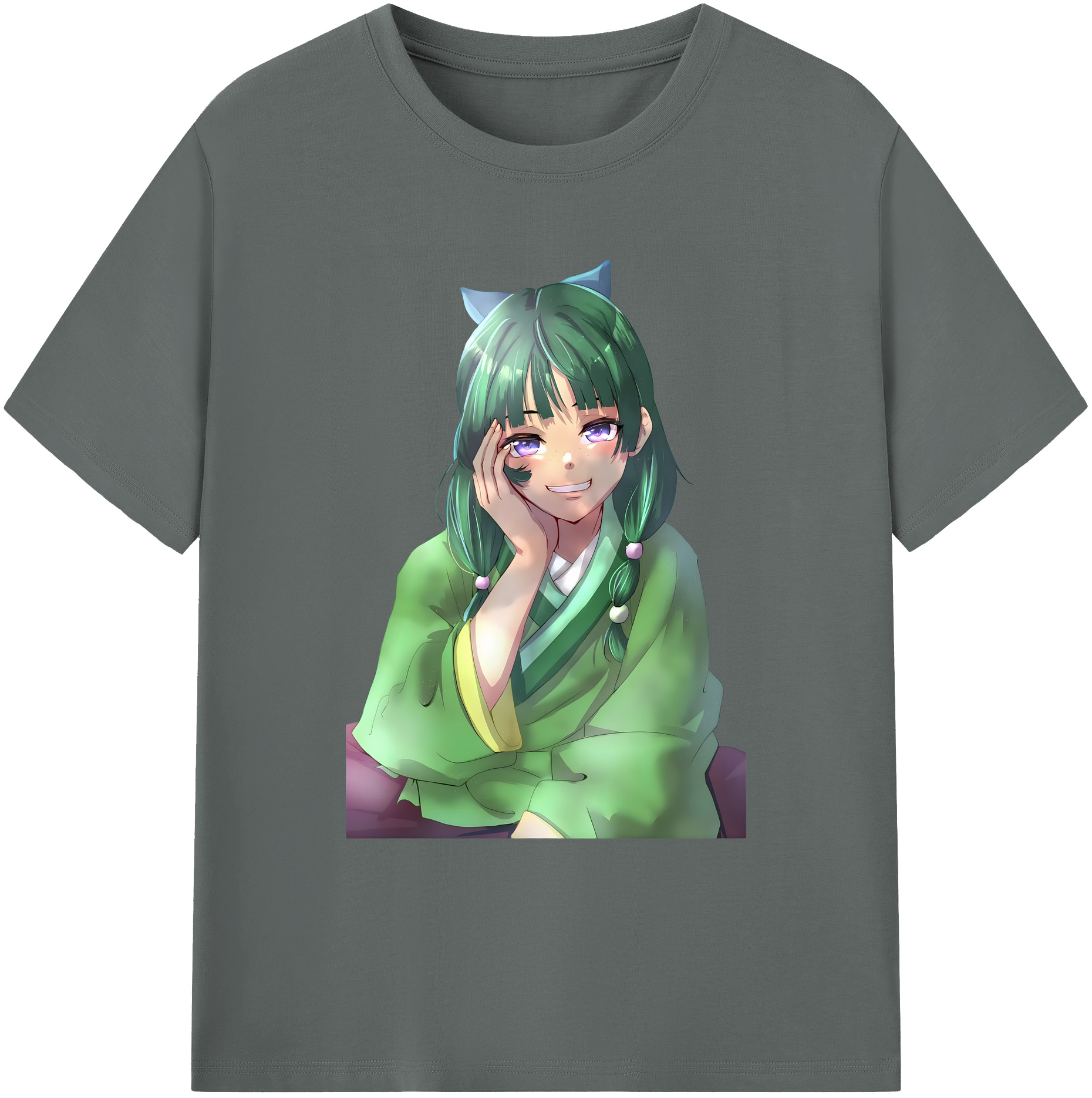（画像用） 薬屋のひとりごと The Apothecary Diaries 綿100％ メンズ半袖Tシャツ｜肌触りやわらか＆通気性